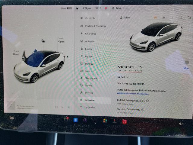 Photo 8 VIN: 5YJ3E1EC4LF714243 - TESLA MODEL 3 