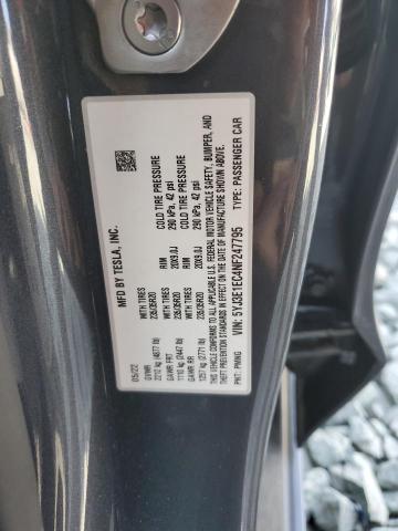 Photo 11 VIN: 5YJ3E1EC4NF247795 - TESLA MODEL 3 