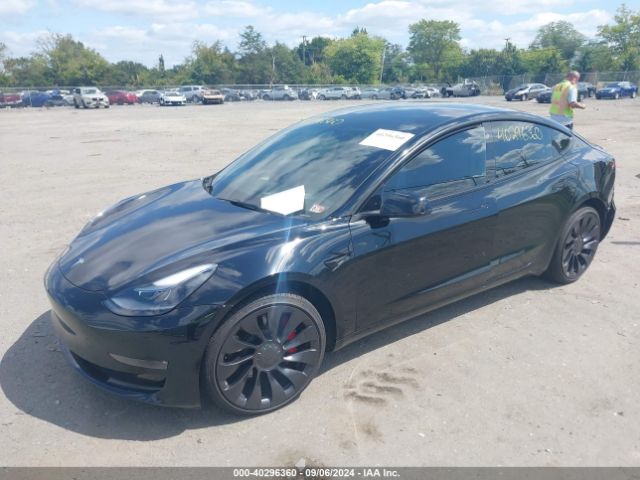 Photo 1 VIN: 5YJ3E1EC4NF258523 - TESLA MODEL 3 