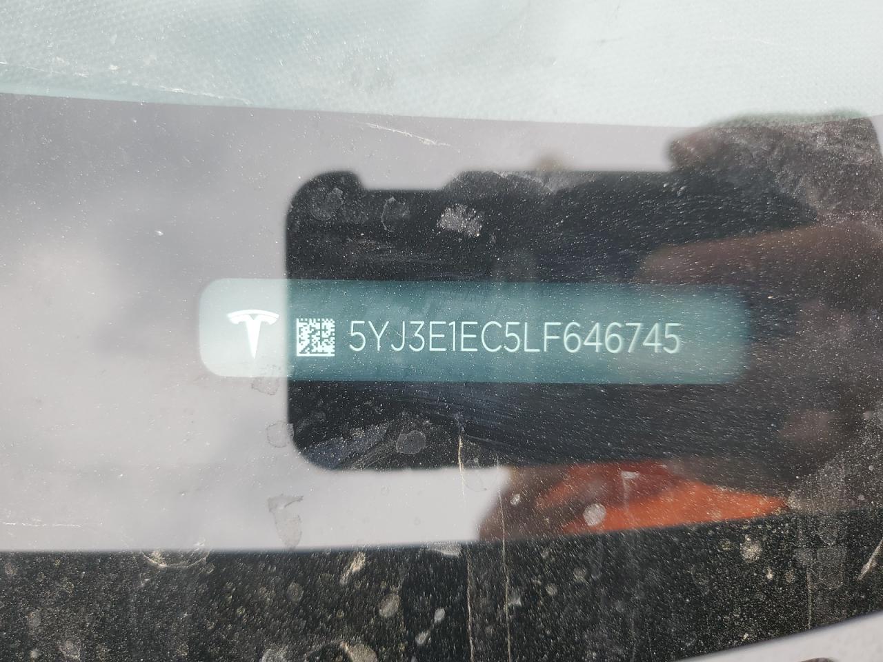 Photo 12 VIN: 5YJ3E1EC5LF646745 - TESLA MODEL 3 