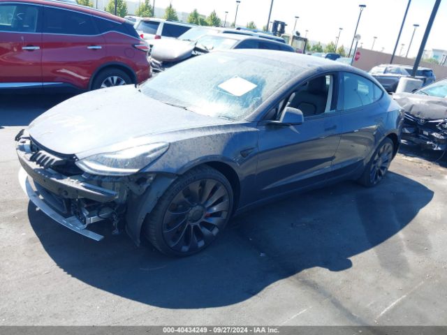 Photo 1 VIN: 5YJ3E1EC5NF138312 - TESLA MODEL 3 