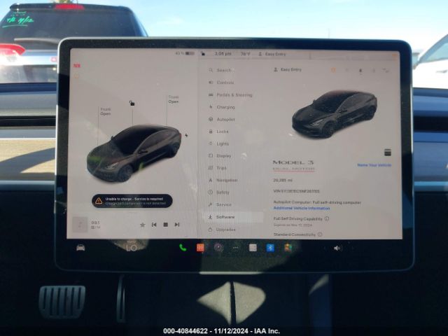 Photo 6 VIN: 5YJ3E1EC5NF261155 - TESLA MODEL 3 