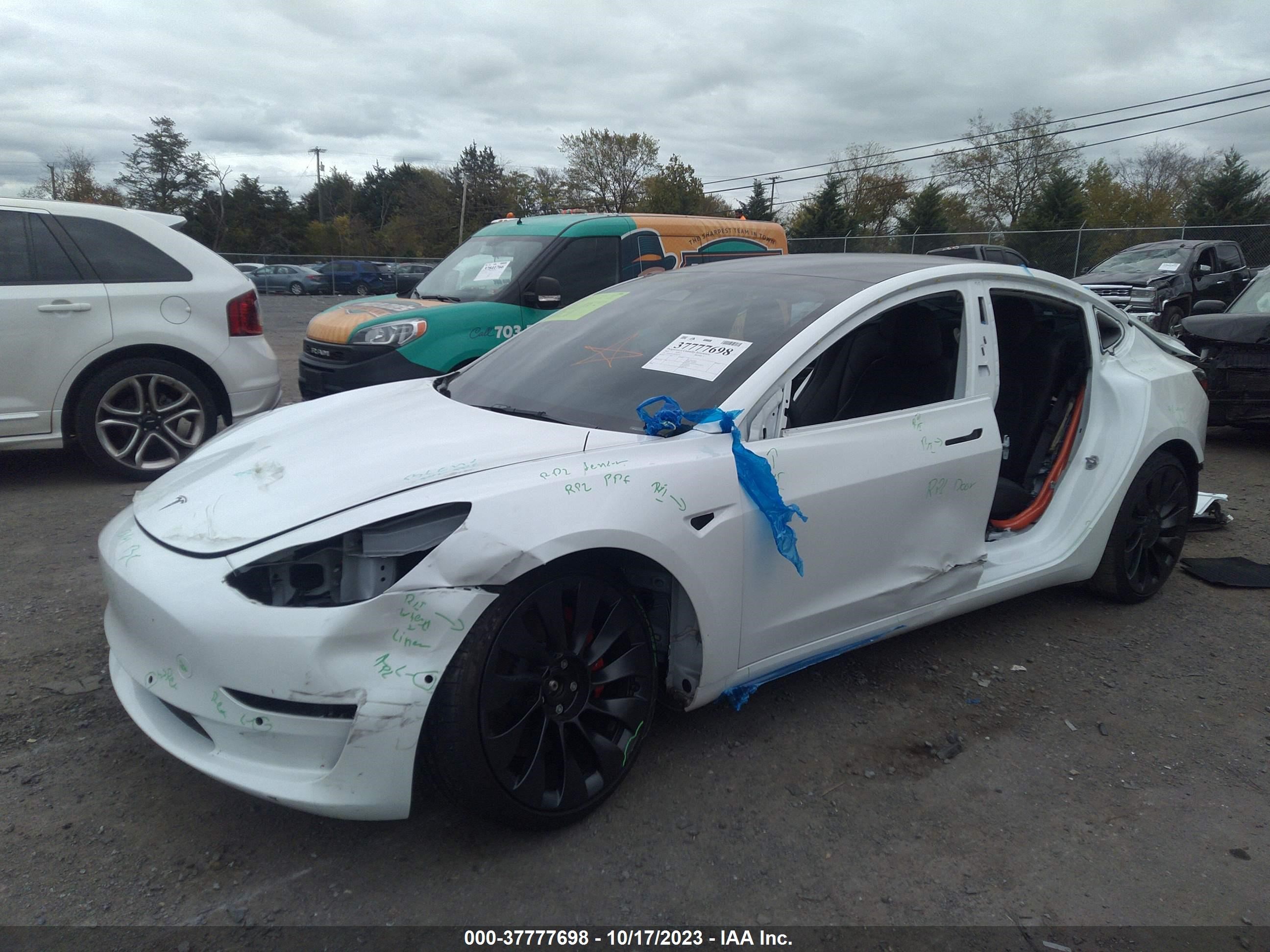 Photo 1 VIN: 5YJ3E1EC5NF263956 - TESLA MODEL 3 