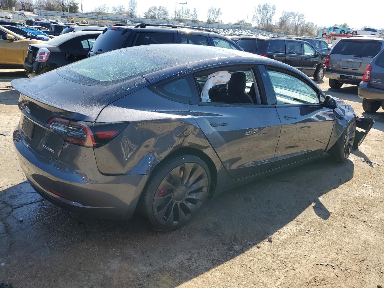 Photo 2 VIN: 5YJ3E1EC5PF671232 - TESLA MODEL 3 