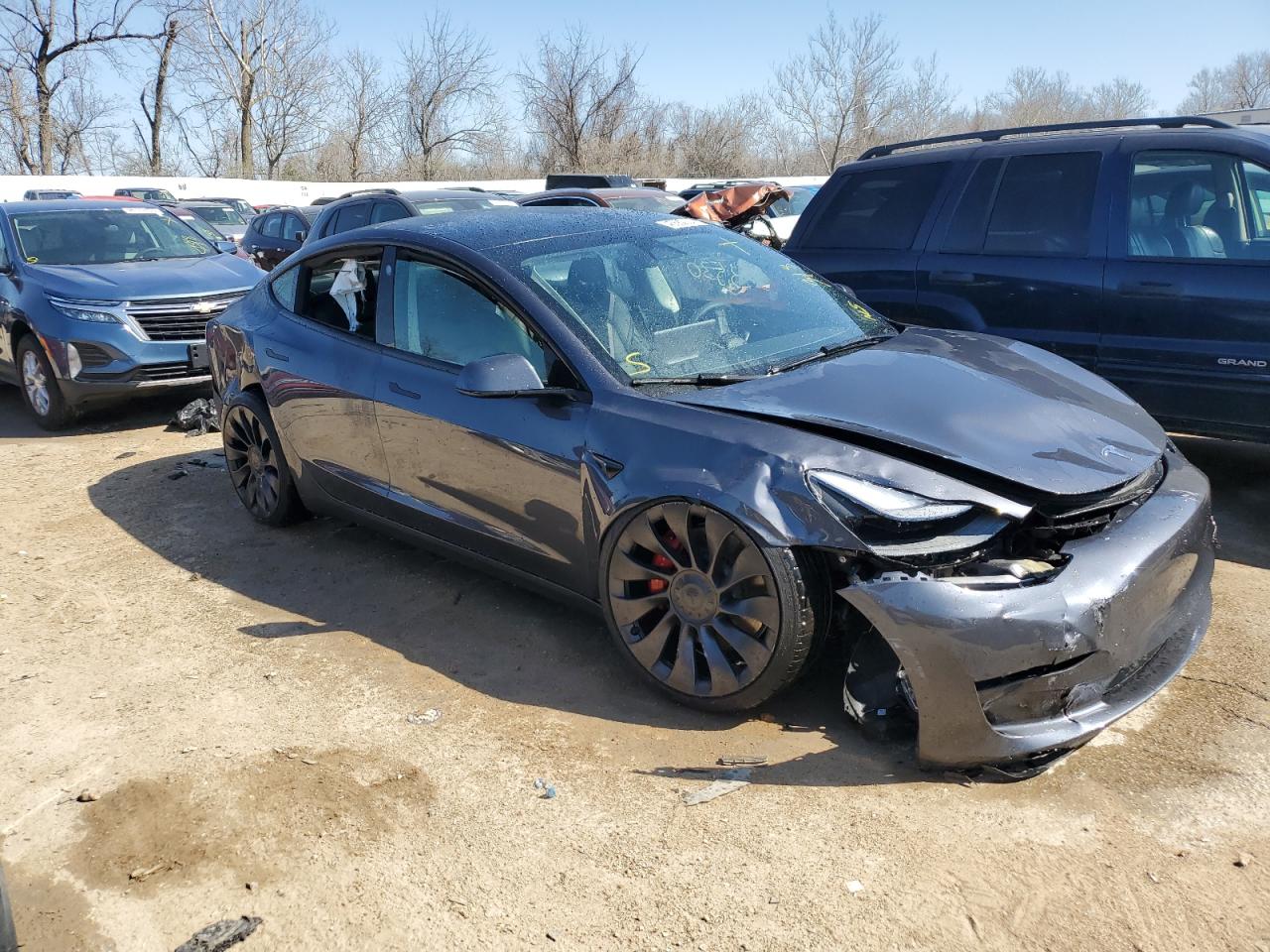 Photo 3 VIN: 5YJ3E1EC5PF671232 - TESLA MODEL 3 