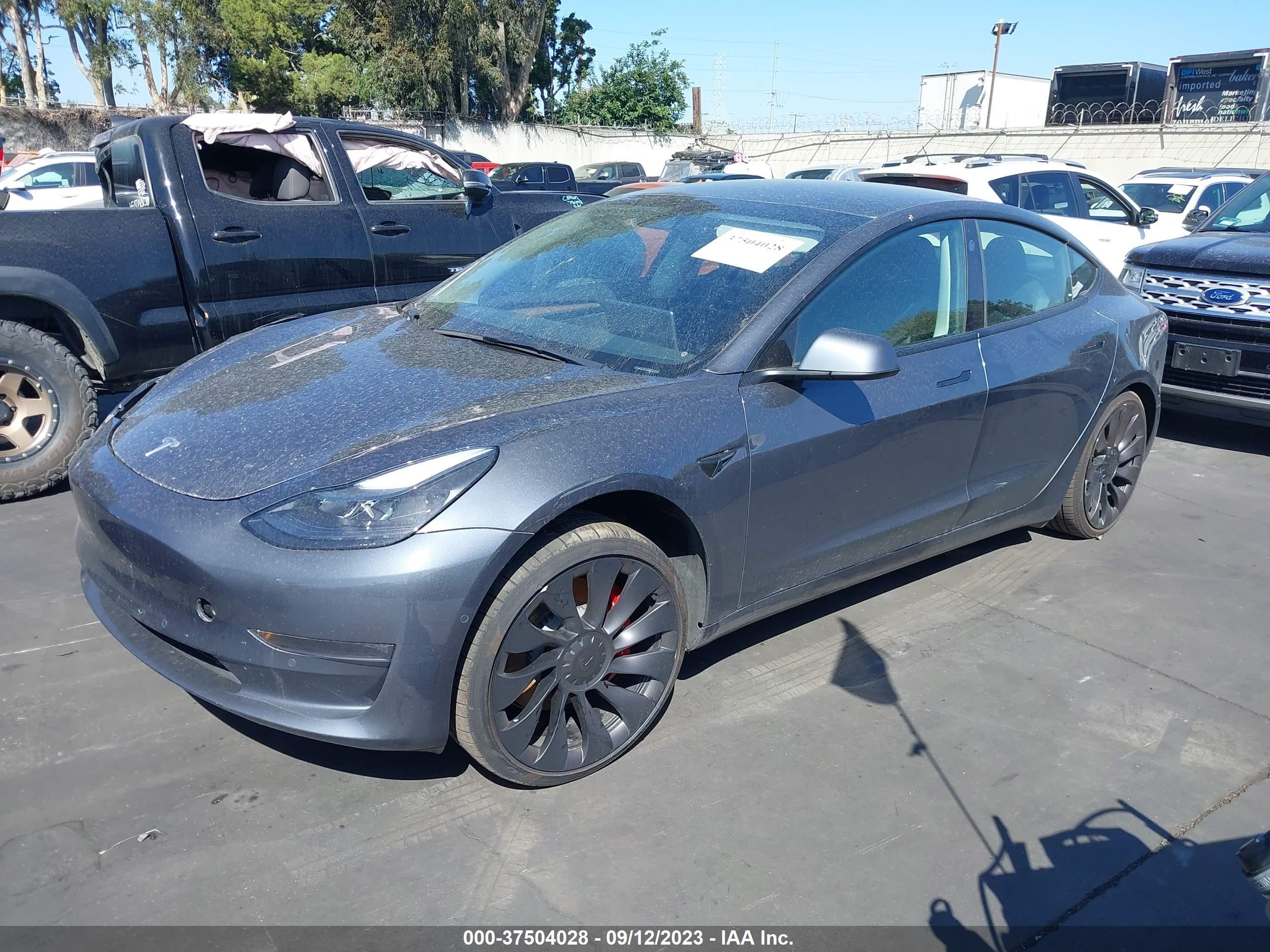 Photo 1 VIN: 5YJ3E1EC6NF299638 - TESLA MODEL 3 