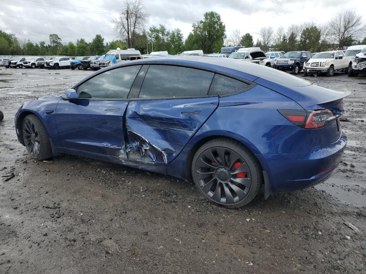 Photo 1 VIN: 5YJ3E1EC7MF001628 - TESLA MODEL 3 