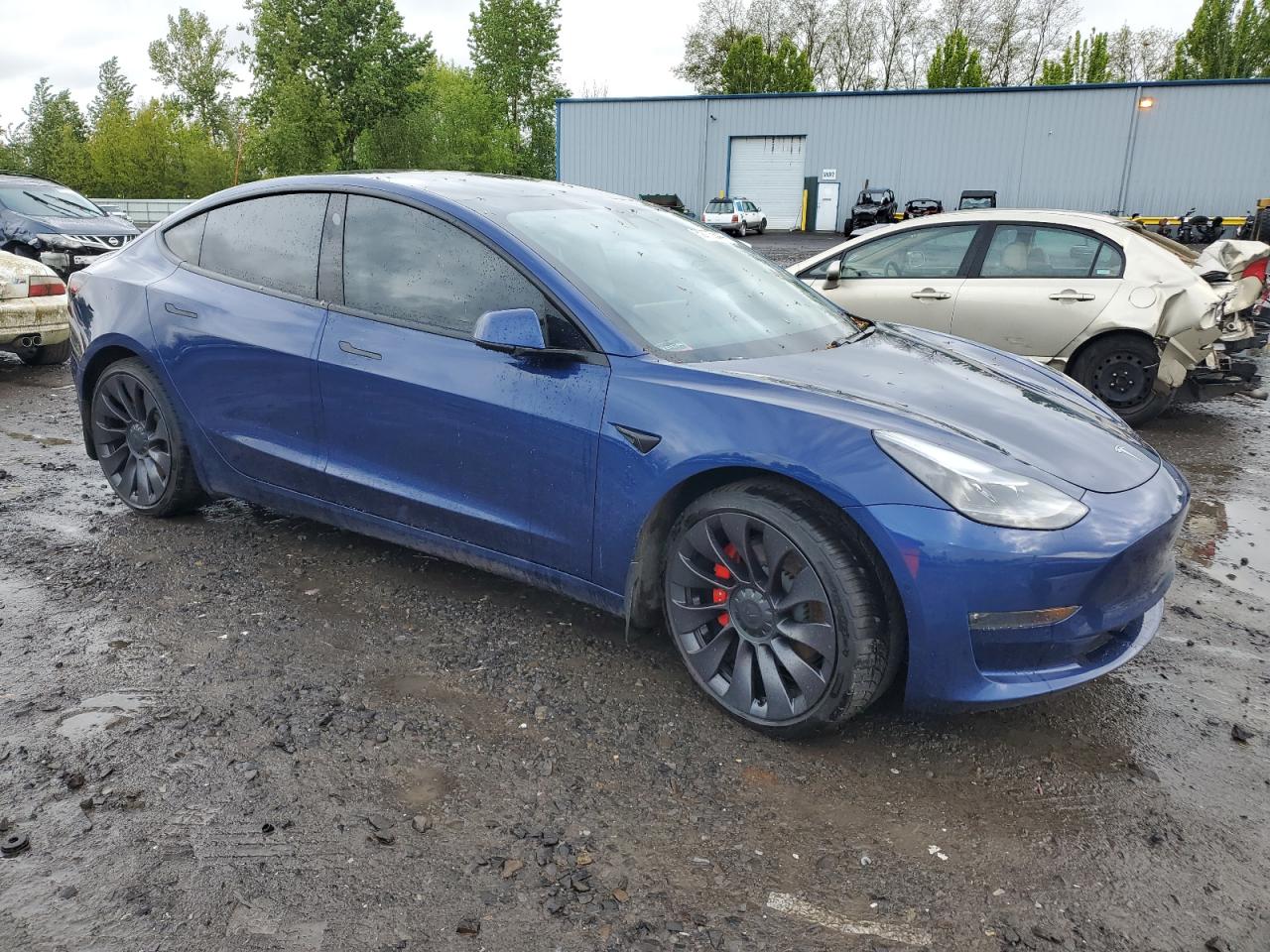 Photo 3 VIN: 5YJ3E1EC7MF001628 - TESLA MODEL 3 