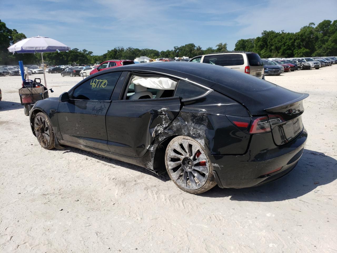 Photo 1 VIN: 5YJ3E1EC7MF918469 - TESLA MODEL 3 