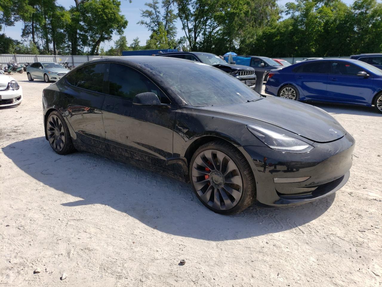 Photo 3 VIN: 5YJ3E1EC7MF918469 - TESLA MODEL 3 