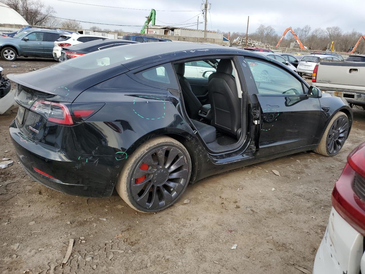 Photo 2 VIN: 5YJ3E1EC7MF925423 - TESLA MODEL 3 