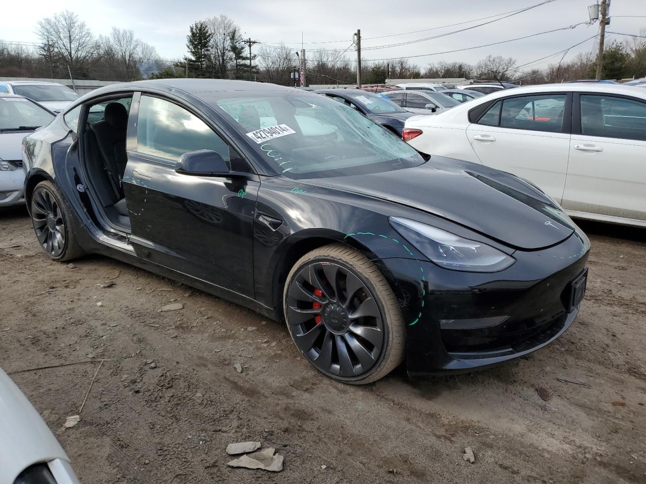 Photo 3 VIN: 5YJ3E1EC7MF925423 - TESLA MODEL 3 