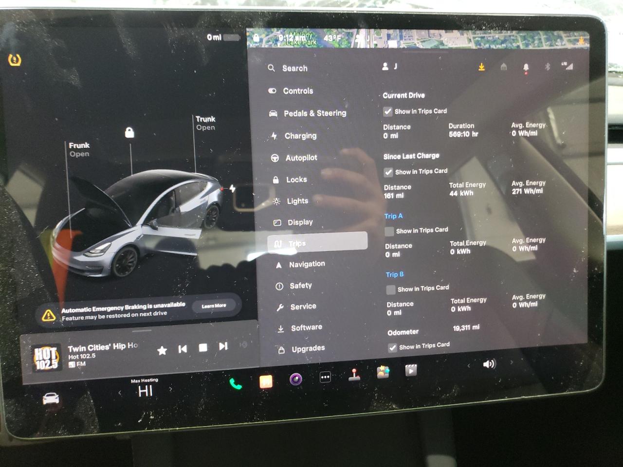 Photo 8 VIN: 5YJ3E1EC7PF510817 - TESLA MODEL 3 