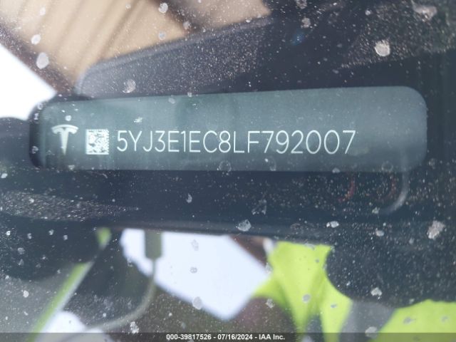 Photo 8 VIN: 5YJ3E1EC8LF792007 - TESLA MODEL 3 