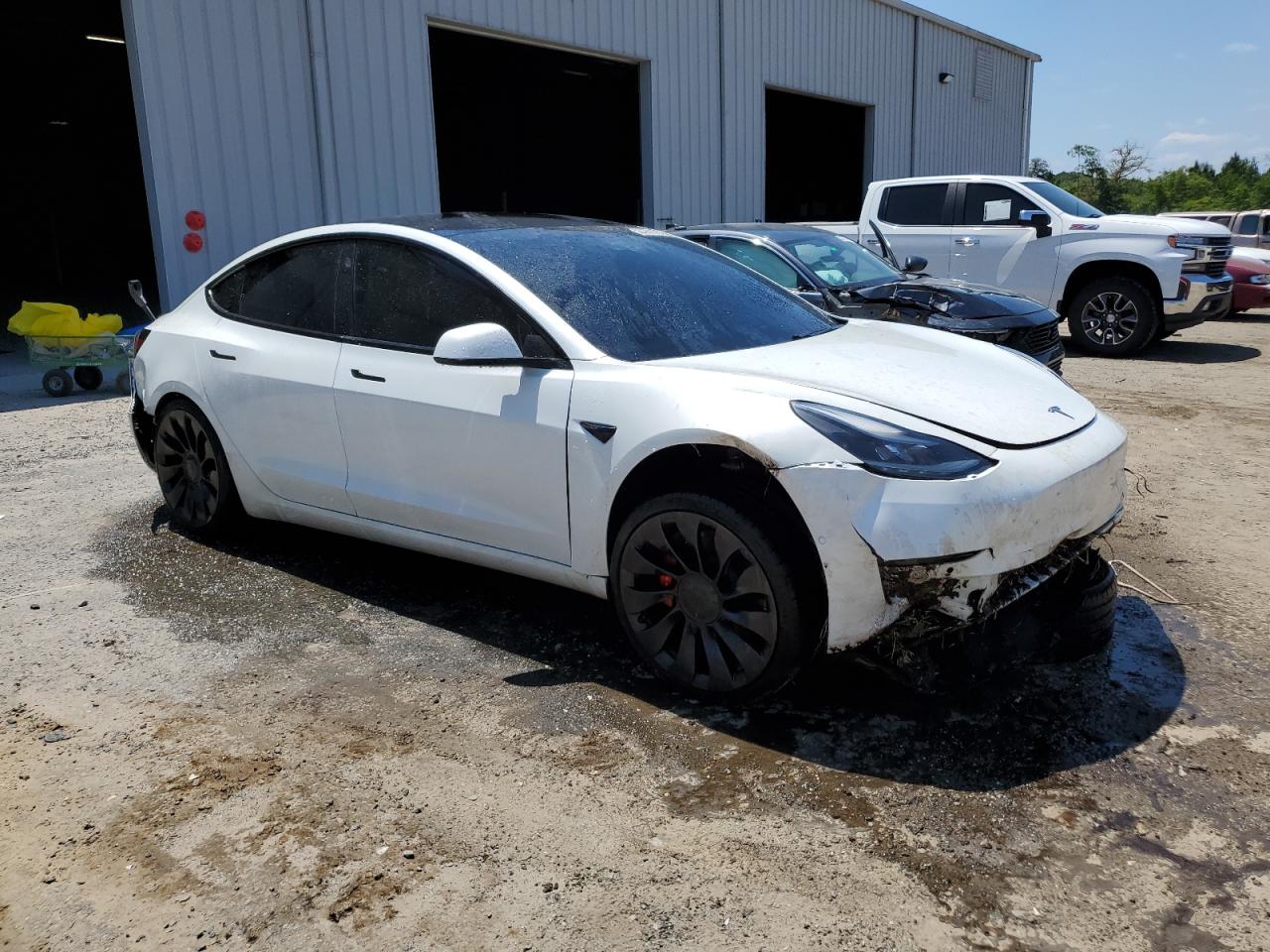 Photo 3 VIN: 5YJ3E1EC8MF020379 - TESLA MODEL 3 