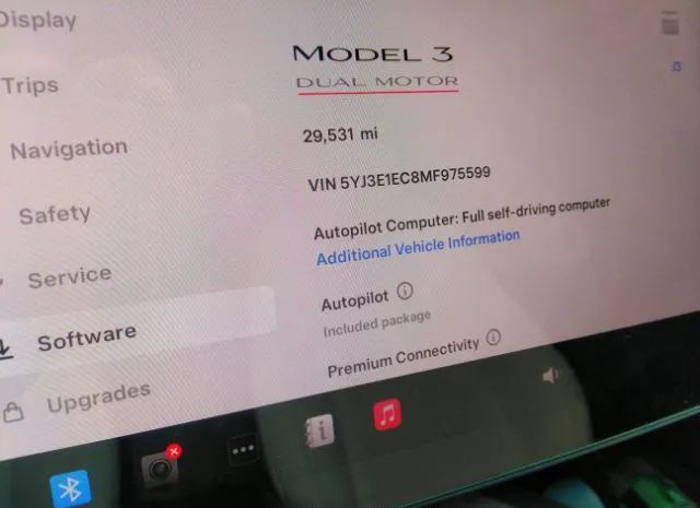 Photo 6 VIN: 5YJ3E1EC8MF975599 - TESLA MODEL 3 