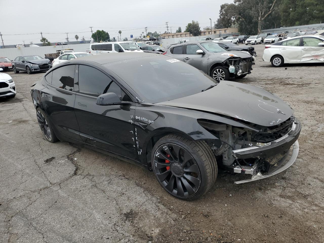 Photo 3 VIN: 5YJ3E1EC8NF151717 - TESLA MODEL 3 