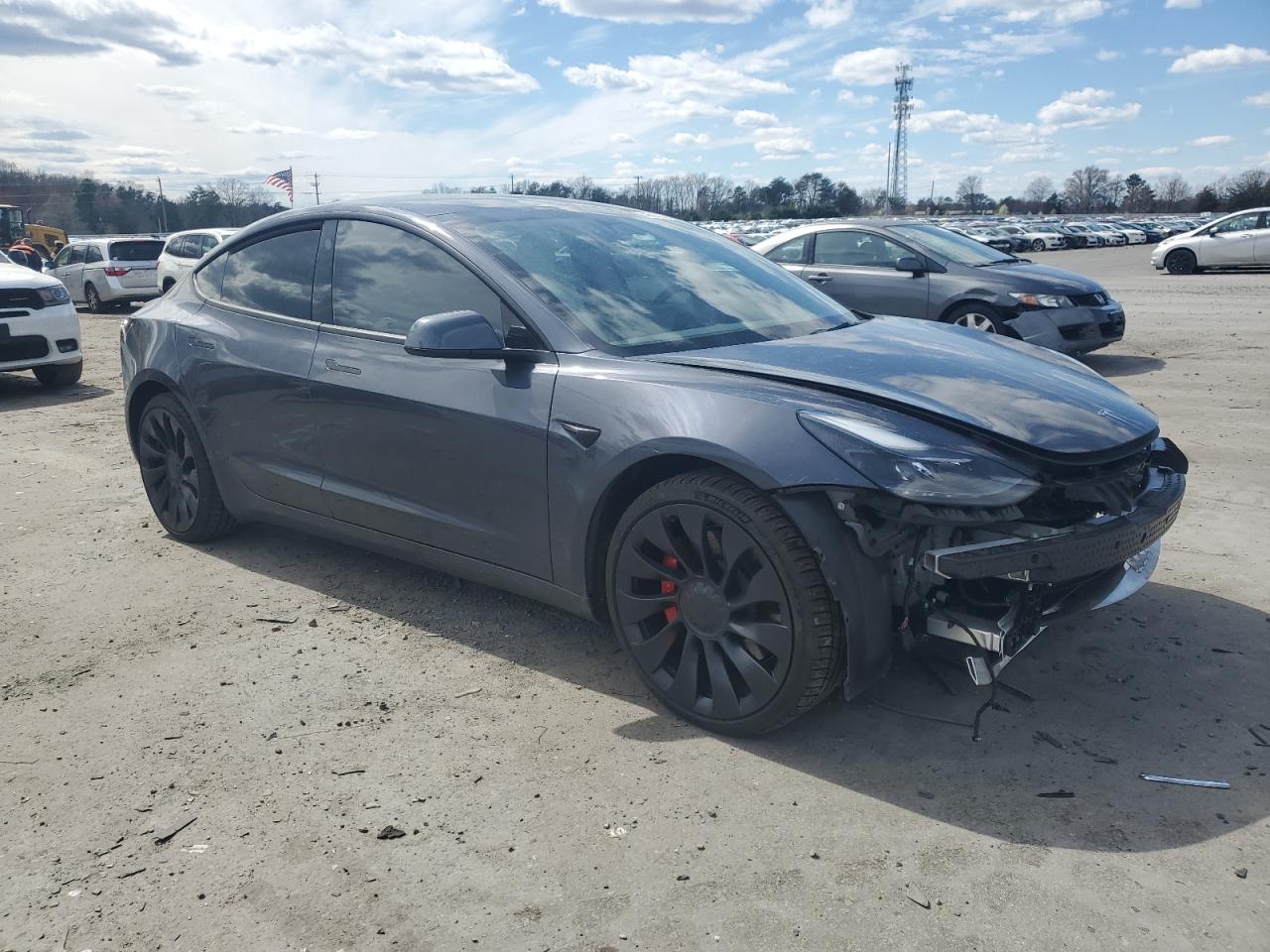 Photo 3 VIN: 5YJ3E1EC8NF247976 - TESLA MODEL 3 