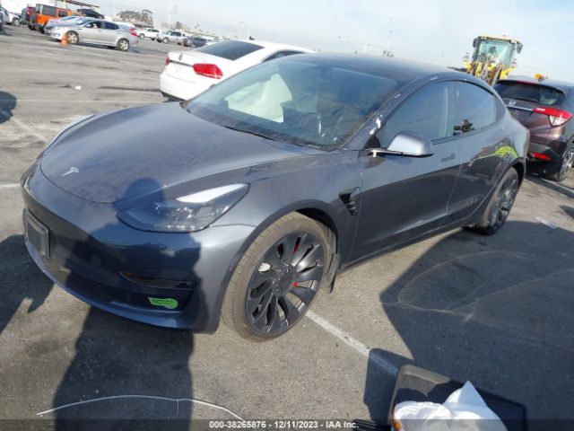 Photo 3 VIN: 5YJ3E1EC8PF394205 - TESLA MODEL 3 