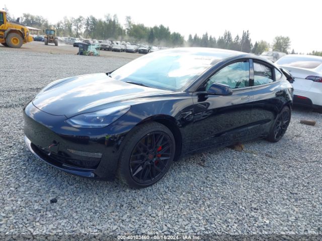 Photo 1 VIN: 5YJ3E1EC8PF667451 - TESLA MODEL 3 