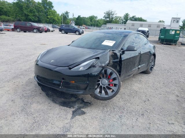 Photo 1 VIN: 5YJ3E1EC8PF697954 - TESLA MODEL 3 