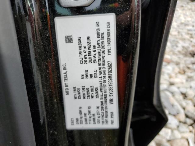 Photo 12 VIN: 5YJ3E1EC9MF925827 - TESLA MODEL 3 