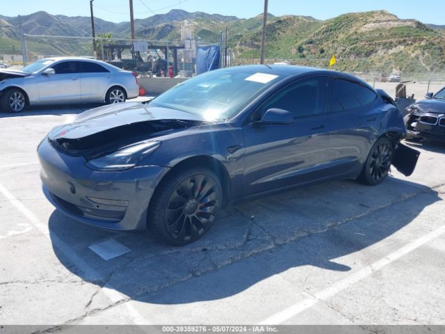 Photo 1 VIN: 5YJ3E1EC9NF262471 - TESLA MODEL 3 