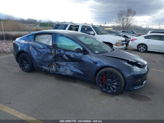 Photo 0 VIN: 5YJ3E1EC9PF670472 - TESLA MODEL 3 