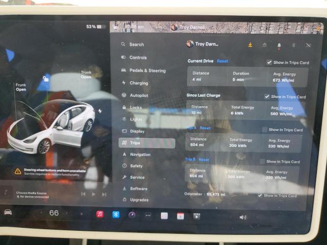 Photo 8 VIN: 5YJ3E1ECXLF805551 - TESLA MODEL 3 