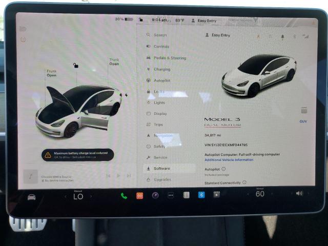 Photo 8 VIN: 5YJ3E1ECXMF044795 - TESLA MODEL 3 