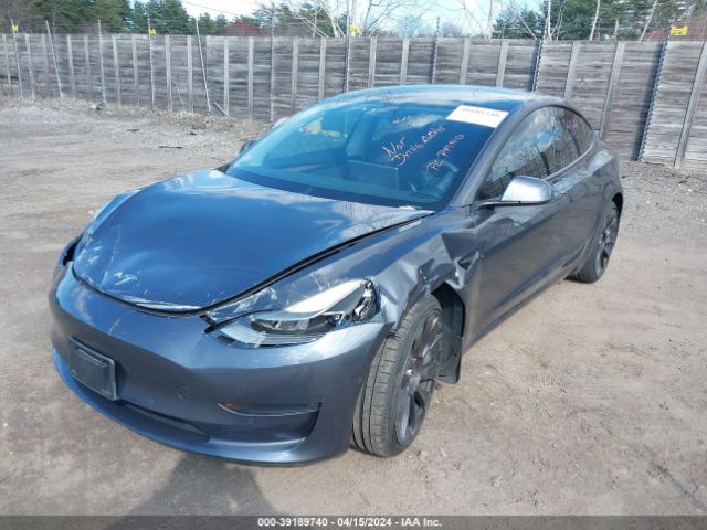 Photo 1 VIN: 5YJ3E1ECXMF061872 - TESLA MODEL 3 