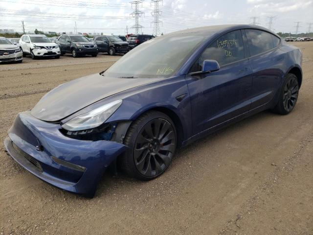 Photo 0 VIN: 5YJ3E1ECXNF125281 - TESLA MODEL 3 