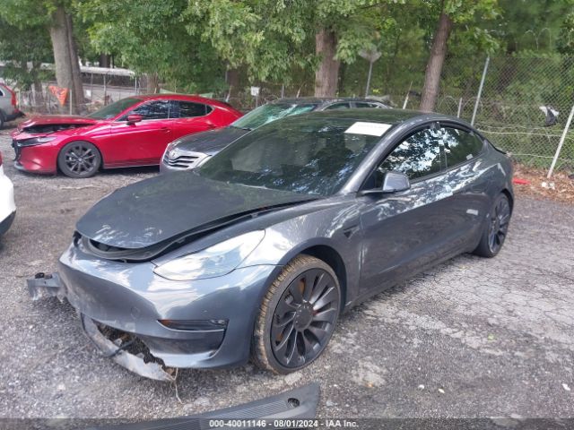 Photo 1 VIN: 5YJ3E1ECXNF322550 - TESLA MODEL 3 