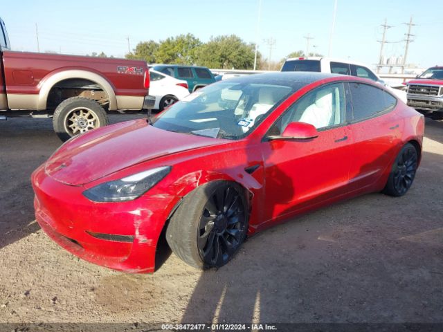 Photo 1 VIN: 5YJ3E1ECXPF420299 - TESLA MODEL 3 