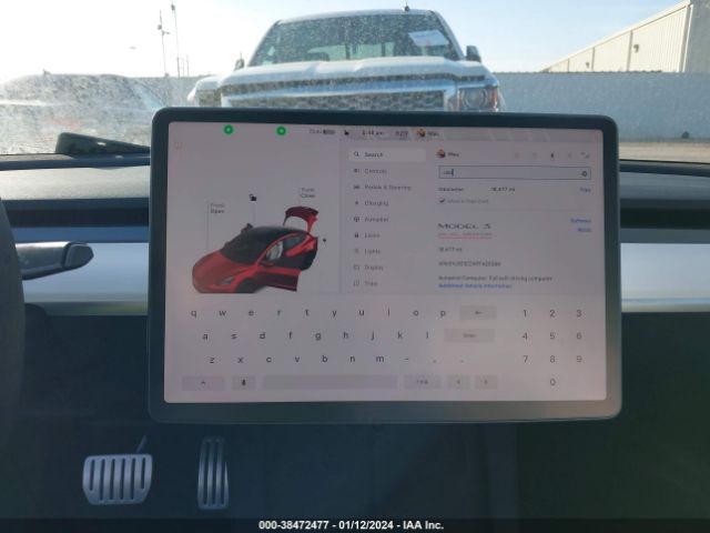 Photo 6 VIN: 5YJ3E1ECXPF420299 - TESLA MODEL 3 