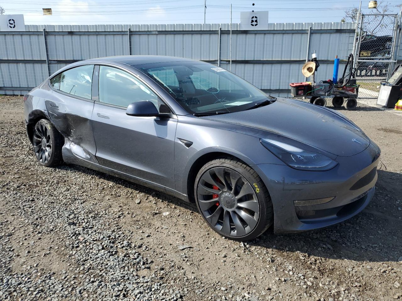 Photo 3 VIN: 5YJ3E1ECXPF509998 - TESLA MODEL 3 