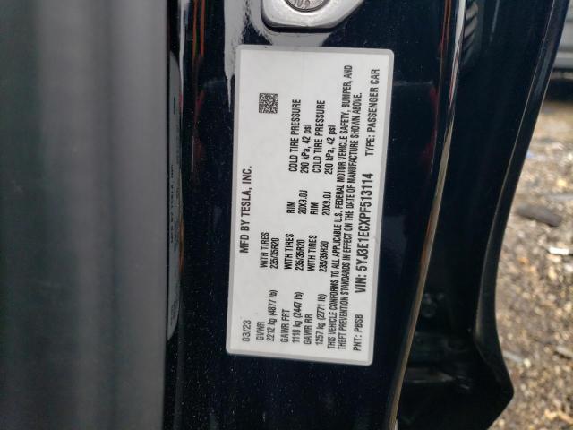 Photo 12 VIN: 5YJ3E1ECXPF513114 - TESLA MODEL 3 