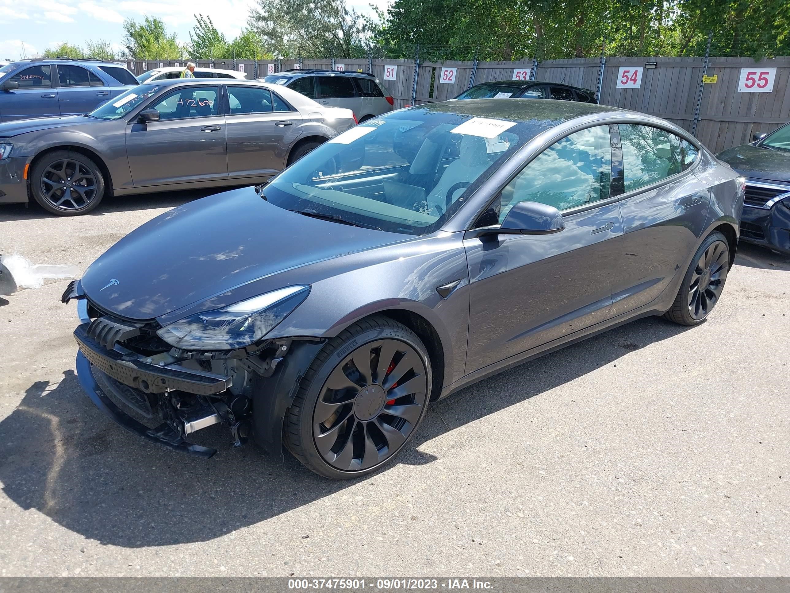 Photo 1 VIN: 5YJ3E1ECXPF580506 - TESLA MODEL 3 