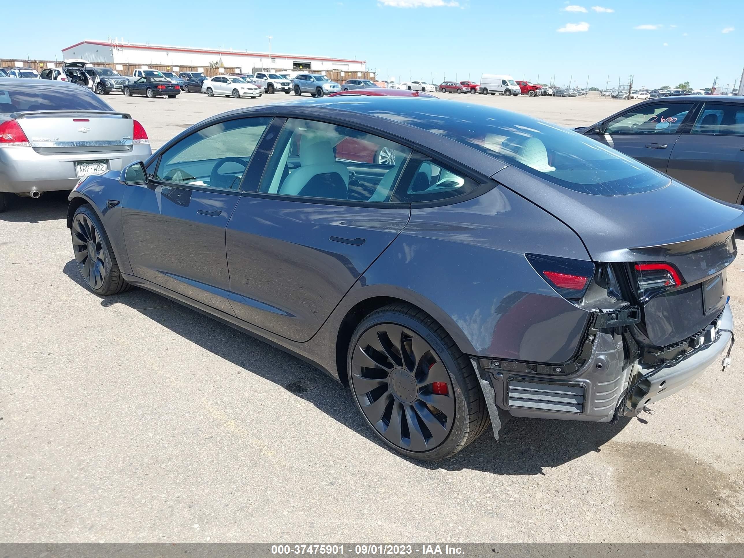 Photo 2 VIN: 5YJ3E1ECXPF580506 - TESLA MODEL 3 