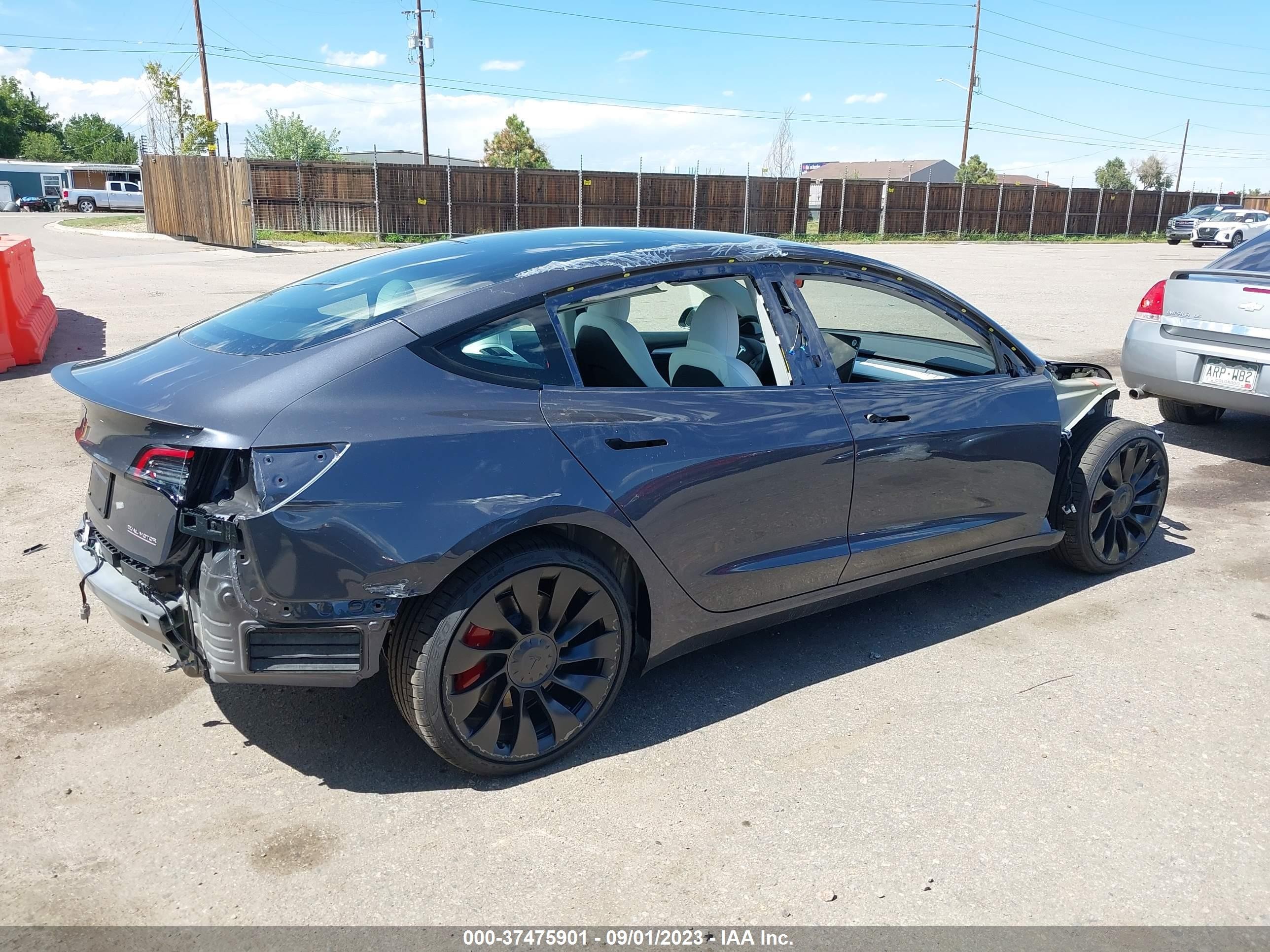 Photo 3 VIN: 5YJ3E1ECXPF580506 - TESLA MODEL 3 