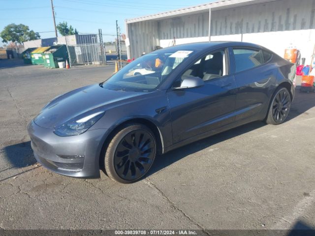 Photo 1 VIN: 5YJ3E1ECXPF711000 - TESLA MODEL 3 