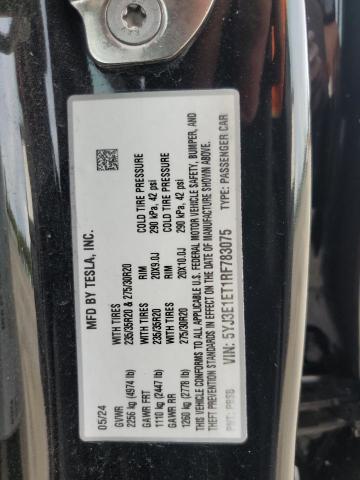 Photo 11 VIN: 5YJ3E1ET1RF783075 - TESLA MODEL 3 