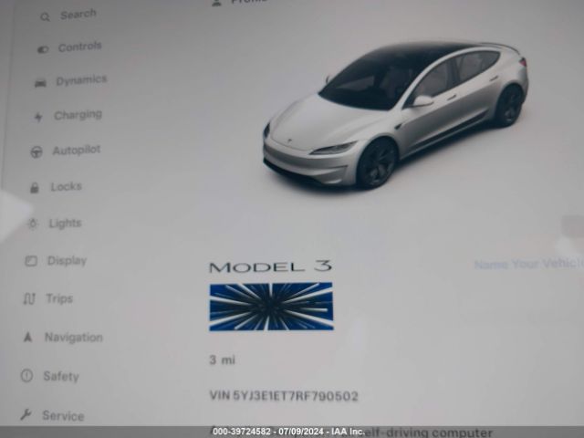 Photo 6 VIN: 5YJ3E1ET7RF790502 - TESLA MODEL 3 