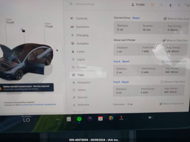 Photo 6 VIN: 5YJ3E1ET9RF806568 - TESLA MODEL 3 