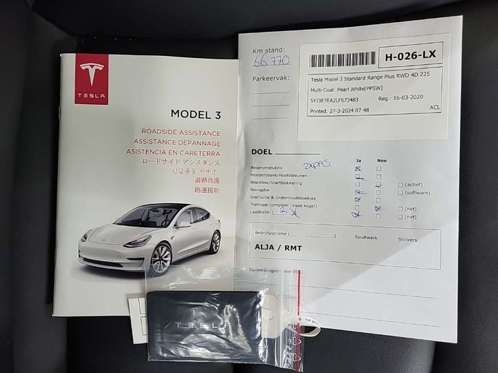 Photo 12 VIN: 5YJ3E7EA2LF673483 - TESLA MODEL 3 