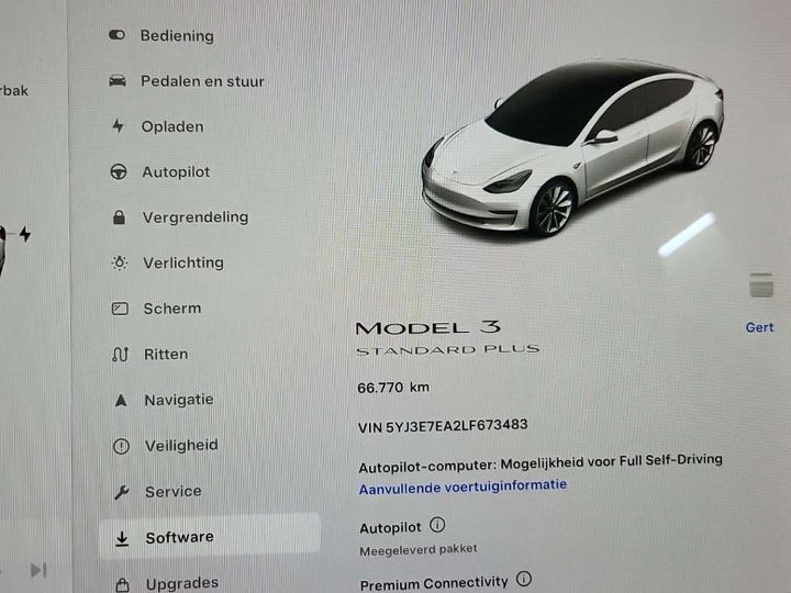 Photo 8 VIN: 5YJ3E7EA2LF673483 - TESLA MODEL 3 