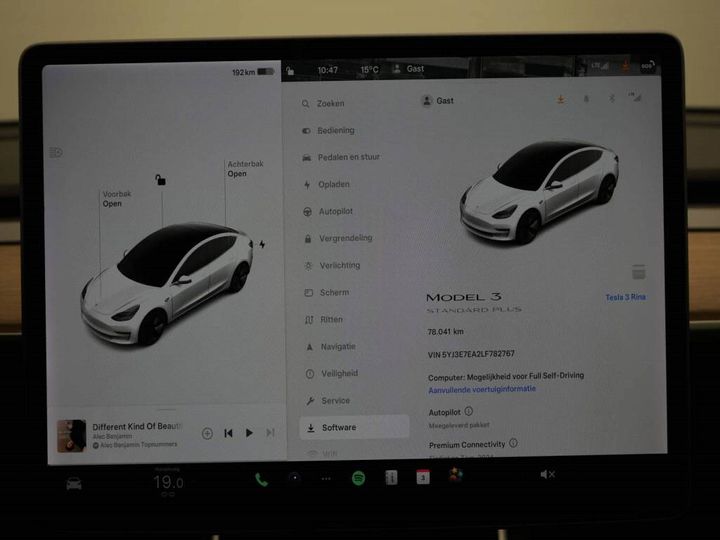 Photo 12 VIN: 5YJ3E7EA2LF782767 - TESLA MODEL 3 