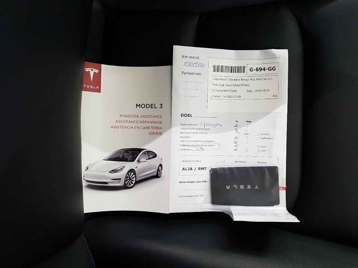 Photo 20 VIN: 5YJ3E7EA4KF470285 - TESLA MODEL 3 