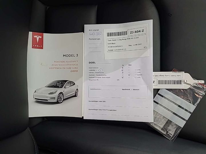 Photo 12 VIN: 5YJ3E7EA5KF318371 - TESLA MODEL 3 