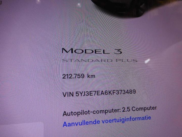 Photo 4 VIN: 5YJ3E7EA6KF373489 - TESLA MODEL 3 